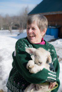 jan with miller sweater