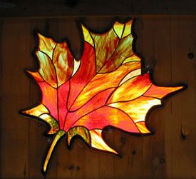 maple leaf by Nel Bernard 